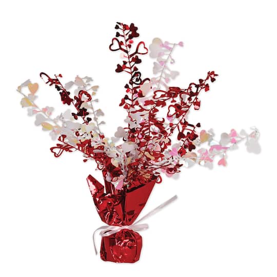 Beistle 15" Heart Gleam 'N Burst Centerpieces, 2ct.